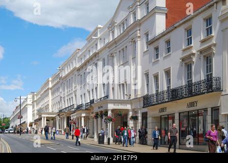 La Parata, Royal Leamington Spa Warwickshire, Inghilterra, Regno Unito Foto Stock