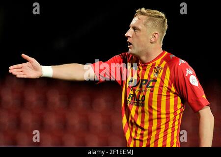 Kamil Glik giocatore di Benevento, durante la partita della Serie Italiana UNA lega di calcio tra Benevento vs Torino risultato finale 2-2, partita giocata a. Foto Stock