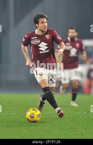 Simone Verdi calciatore di Torino, durante la partita della Serie Italiana TRA Napoli e Torino 1-1, partita disputata al Diego A. Foto Stock