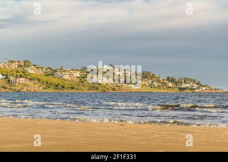 Spiaggia di Punta Ballena, Uruguay Foto Stock