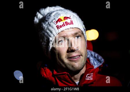 OGIER Sebastien (fra), CITROEN C3 WRC, CITROEN TOTALE WRT, ritratto durante il WRC World Rally Car Championship 2019, Svezia rally dal 14 al 17 febbraio 2019 a Torsby - Foto Thomas Fenetre/DPPI Foto Stock