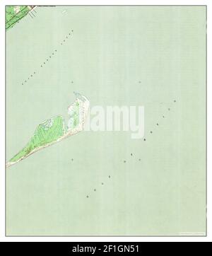 Dog Island, Florida, mappa 1943, 1:31680, Stati Uniti d'America da Timeless Maps, dati US Geological Survey Foto Stock