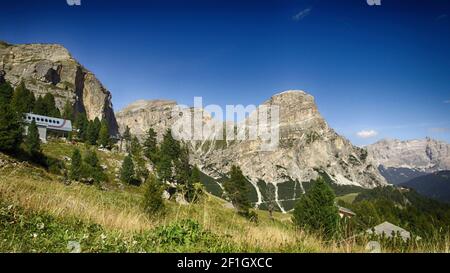 Parco Nazionale Puez Odles, Alpi Italia Foto Stock