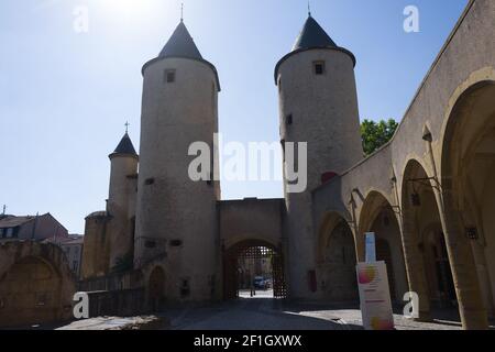 Metz - viaggio attraverso la Francia - Costa Azzurra - Provenza Foto Stock