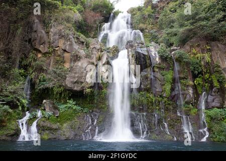 Viaggiare sull'isola di la Réunion Foto Stock