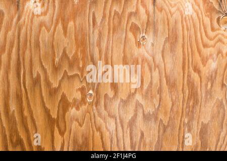 Fondo naturale in legno massiccio. Parete in legno rustico decorativo. Foto Stock