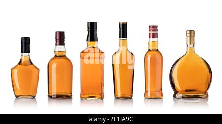 Bottiglia di whisky Foto Stock