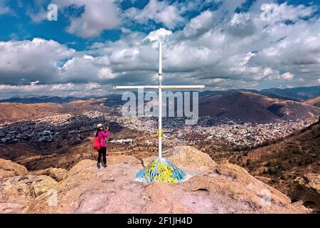 In cima a la Bufa, Guanajuato Stato, Messico Foto Stock