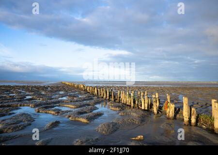 Romo o Roem, l'isola più meridionale del Mar di Wadden Foto Stock