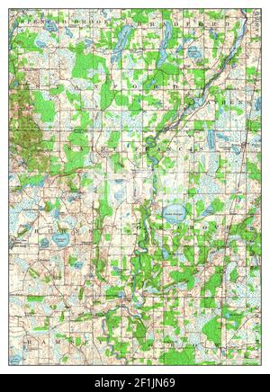 St Francis, Minnesota, mappa 1916, 1:62500, Stati Uniti d'America da Timeless Maps, dati U.S. Geological Survey Foto Stock