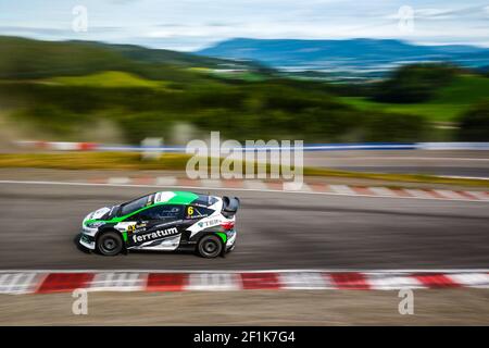 06 BAUMANIS Janis (LVA), Team Stard (AUT), Ford Fiesta, azione durante la Norvegia FIA WRX World Rallycross Championship 2019 all'inferno dal 14 al 16 giugno - Foto DPPI Foto Stock