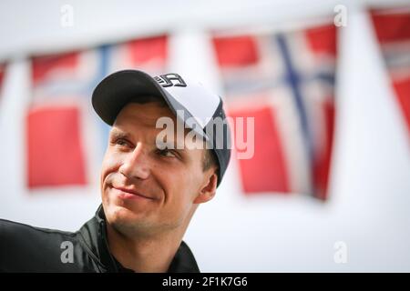 BAUMANIS Janis (LVA), Team Stard (AUT), Ford Fiesta, ritratto durante la Norvegia FIA WRX World Rallycross Championship 2019 all'inferno dal 14 al 16 giugno - Foto DPPI Foto Stock