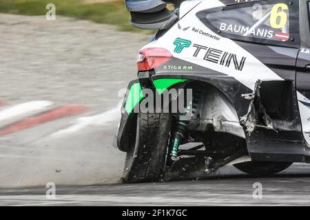 06 BAUMANIS Janis (LVA), Team Stard (AUT), Ford Fiesta, azione durante la Norvegia FIA WRX World Rallycross Championship 2019 all'inferno dal 14 al 16 giugno - Foto DPPI Foto Stock