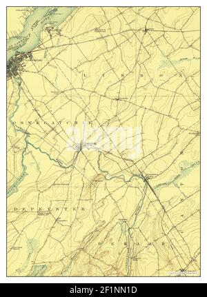 Ogdensburg, New York, map 1905, 1:62500, United States of America by Timeless Maps, data U.S. Geological Survey Foto Stock