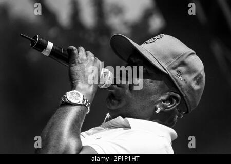 Michael Bunel / le Pictorium - Barrington Levy - 04/07/2011 - Francia - Barrington Levy (Kingston, 30 aprile 1964) è un . 24 luglio 2011. Bagnols su ceze. Francia. Foto Stock