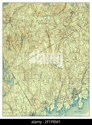 Stamford, New York, map 1899, 1:62500, United States of America by Timeless Maps, data U.S. Geological Survey Foto Stock