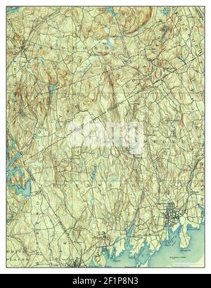 Stamford, New York, map 1899, 1:62500, United States of America by Timeless Maps, data U.S. Geological Survey Foto Stock