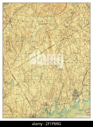 Stamford, New York, map 1899, 1:62500, United States of America by Timeless Maps, data U.S. Geological Survey Foto Stock