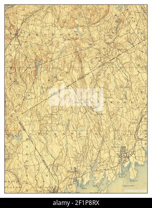 Stamford, New York, map 1899, 1:62500, United States of America by Timeless Maps, data U.S. Geological Survey Foto Stock