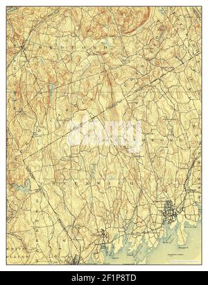 Stamford, New York, map 1899, 1:62500, United States of America by Timeless Maps, data U.S. Geological Survey Foto Stock