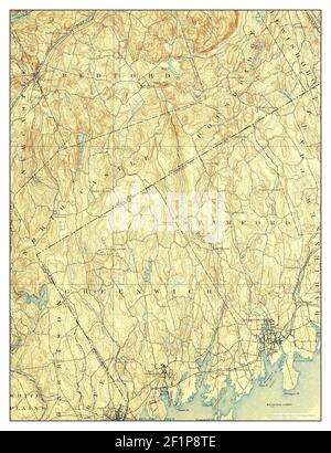 Stamford, New York, map 1899, 1:62500, United States of America by Timeless Maps, data U.S. Geological Survey Foto Stock