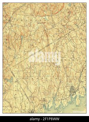 Stamford, New York, map 1899, 1:62500, United States of America by Timeless Maps, data U.S. Geological Survey Foto Stock