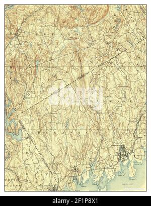 Stamford, New York, map 1899, 1:62500, United States of America by Timeless Maps, data U.S. Geological Survey Foto Stock