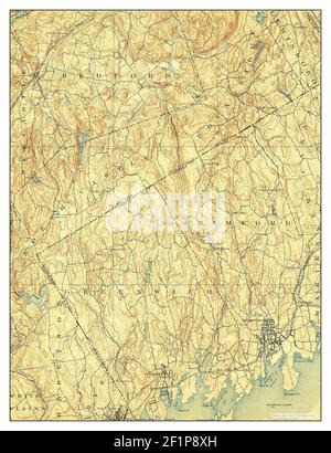 Stamford, New York, map 1899, 1:62500, United States of America by Timeless Maps, data U.S. Geological Survey Foto Stock