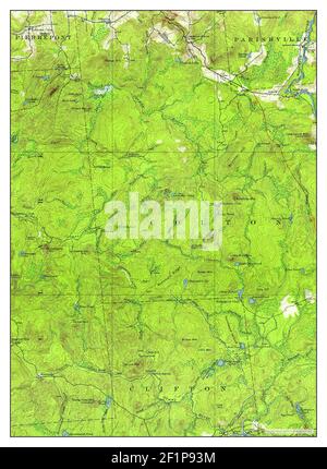 Stark, New York, mappa 1921, 1:62500, Stati Uniti d'America da Timeless Maps, dati U.S. Geological Survey Foto Stock