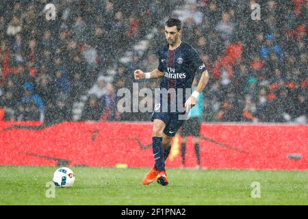 Javier Matias Pastore (psg) durante il campionato francese L1 partita di calcio tra Parigi Saint-Germain e COME Nancy-Lorraine il 4 marzo 2017 allo stadio Parc des Princes di Parigi, Francia - Foto Stephane Allaman / DPPI Foto Stock