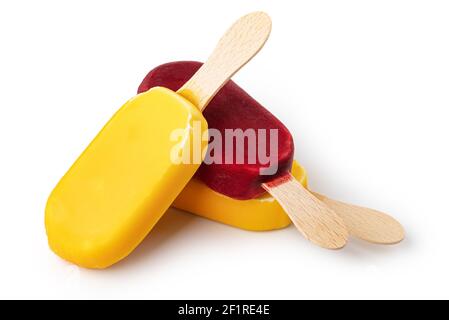 Gelato ai funghi di frutta Foto Stock