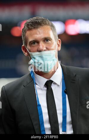 Il portiere Nicolas Douchez durante il campionato francese Ligue 1, Uber mangia tra Parigi Saint-Germain e l'Olympique de Marseille il 13 settembre 2020 al Parc des Princes di Parigi, Francia - Foto Stephane Allaman / DPPI Foto Stock