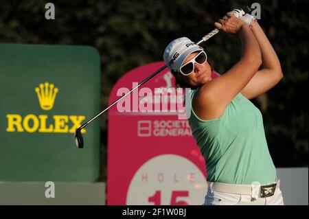 GOLF - LPGA TOUR - EVIAN MASTERS 2012 - EVIAN MASTERS GOLF CLUB (FRA) - 25/07/2012 - FOTO OLIVIER GAUTHIER / KMSP - MARIA HJORTH Foto Stock