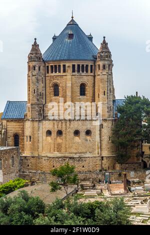 Tempio cristiano e cimitero antico Foto Stock