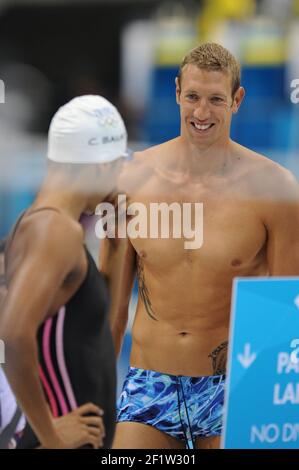 LONDON OLYMPIC GAMES 2012 - AQUATICS CENTER , LONDRA (ENG) - 04/08/2012 - PHOTO : POOL / KMSP / DPPISWIMMING - Foto Stock