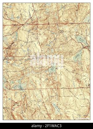 Coventry, Rhode Island, map 1943, 1:31680, United States of America by Timeless Maps, data U.S. Geological Survey Foto Stock