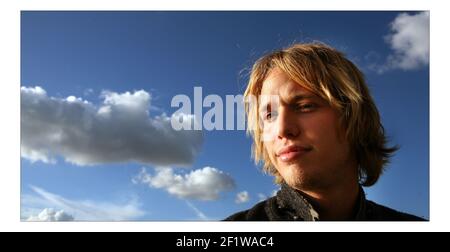 Sam Branson.... figlio di Richard Branson fotografato a Virgin Books in West London pic David Sandison Foto Stock