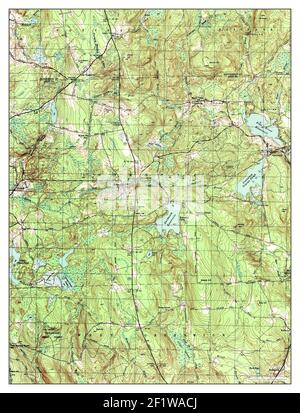 Coventry, Rhode Island, map 1943, 1:31680, United States of America by Timeless Maps, data U.S. Geological Survey Foto Stock