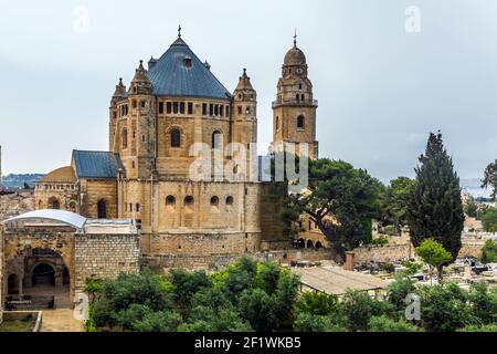 Passeggiata vertiginosa sulle pareti Foto Stock