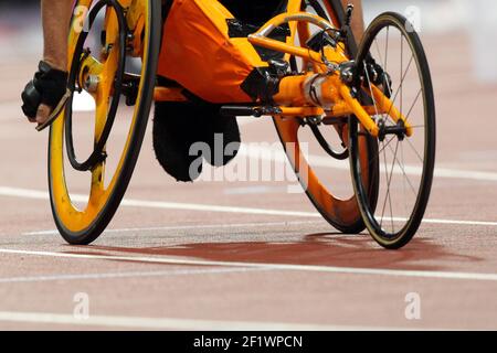 LONDRA 2012 - PARALIMPIADI - GIORNO 9 - 07/09/2012 - PHOTO EDDY LEMAISTRE / KMSP / DPPI - STADIO OLIMPICO - ATLETICA - ILLUSTRAZIONE Foto Stock