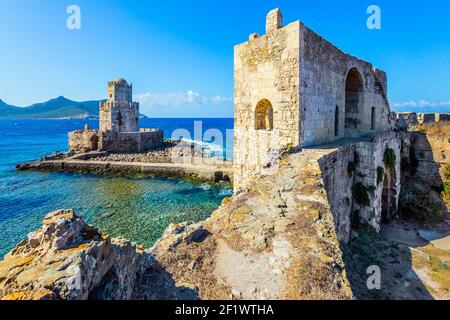 Il resort in Grecia Mediterraneo Foto Stock