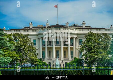 White House (Washington, DC) Foto Stock