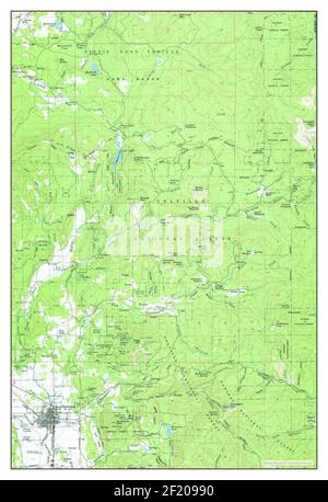 Chewelah Mtn, Washington, mappa 1964, 1:62500, Stati Uniti d'America da Timeless Maps, dati U.S. Geological Survey Foto Stock