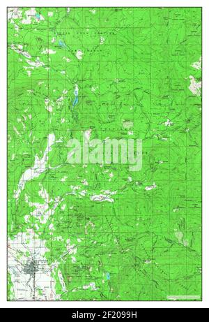 Chewelah Mtn, Washington, mappa 1964, 1:62500, Stati Uniti d'America da Timeless Maps, dati U.S. Geological Survey Foto Stock