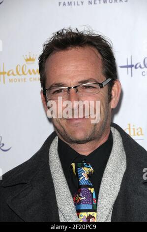Luke Perry alla Hallmark Channel e Hallmark Movie Channel Winter 2013 TCA Gala, Huntington Library, San Marino, CA 01-04-13 Foto Stock