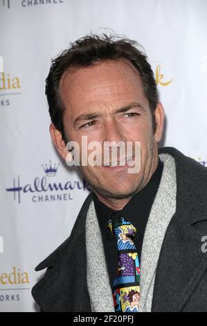 Luke Perry alla Hallmark Channel e Hallmark Movie Channel Winter 2013 TCA Gala, Huntington Library, San Marino, CA 01-04-13 Foto Stock