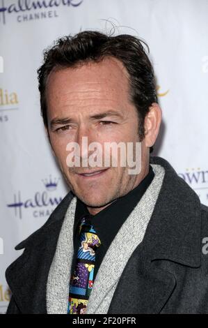 Luke Perry alla Hallmark Channel e Hallmark Movie Channel Winter 2013 TCA Gala, Huntington Library, San Marino, CA 01-04-13 Foto Stock