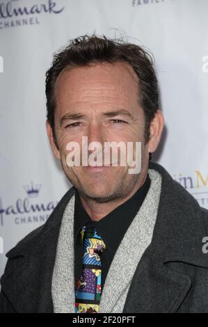Luke Perry alla Hallmark Channel e Hallmark Movie Channel Winter 2013 TCA Gala, Huntington Library, San Marino, CA 01-04-13 Foto Stock