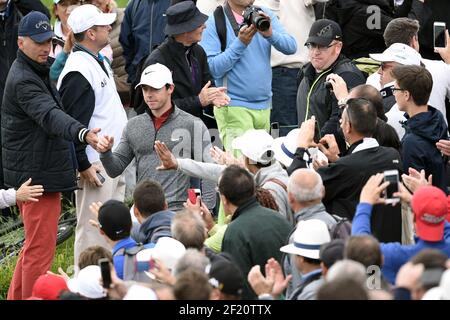 Rory McIlroy dell'Irlanda del Nord durante il secondo round del centesimo Open de France, il 1 luglio 2016 al Golf National, campo da golf Albatros a Saint-Quentin-en-Yvelines, Francia - Foto Philippe Millereau / KMSP / DPPI Foto Stock