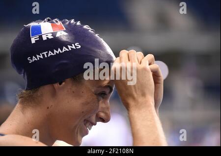 Anna Santamans (fra) su sessione di formazione durante i Giochi Olimpici RIO 2016, il 4 agosto 2016, a Rio, Brasile - Photo Pool KMSP / DPPI Foto Stock